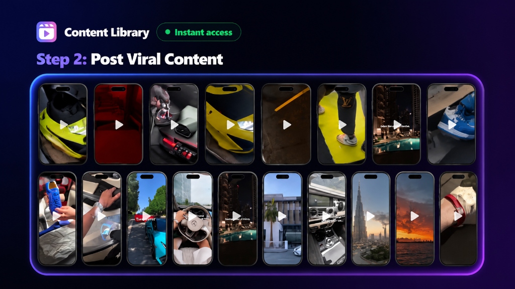 Content Library - Post Viral Content